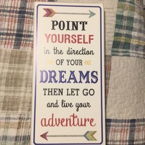 Motivational wall sign! GREAT CONDITION